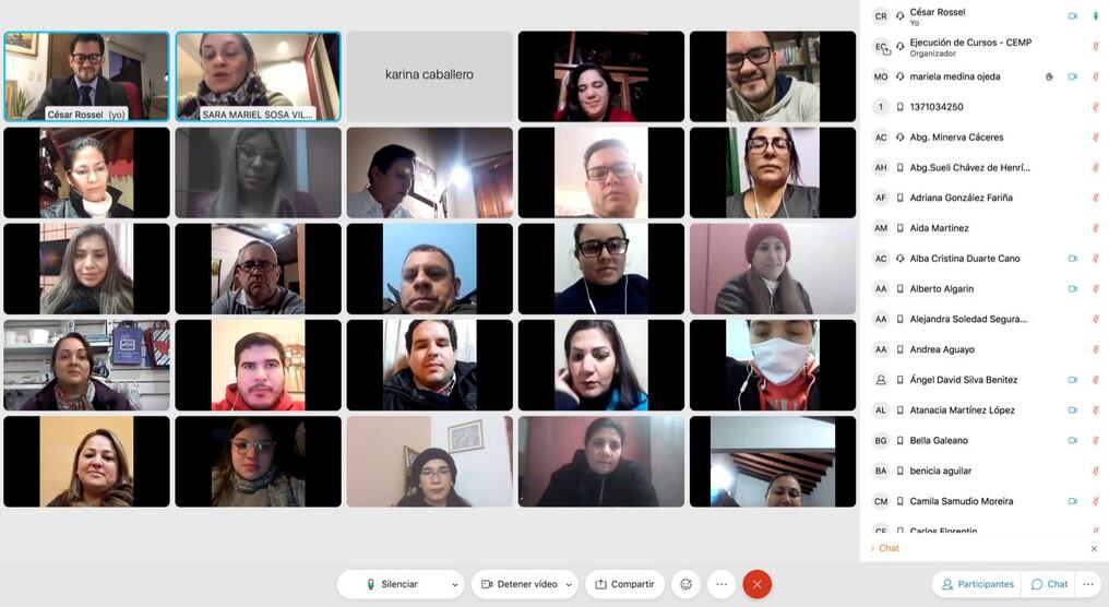 La charla tuvo muy buena participación de gente. Foto: Gentileza.