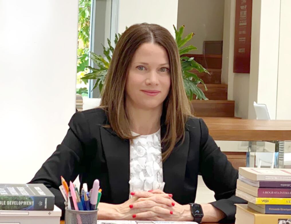 La embajadora Estefanía Eugenia Laterza de los Ríos anunció que su prioridad será consolidar la imagen de Rediex como un organismo técnico de alta eficiencia al servicio de la gente. Foto: Gentileza.