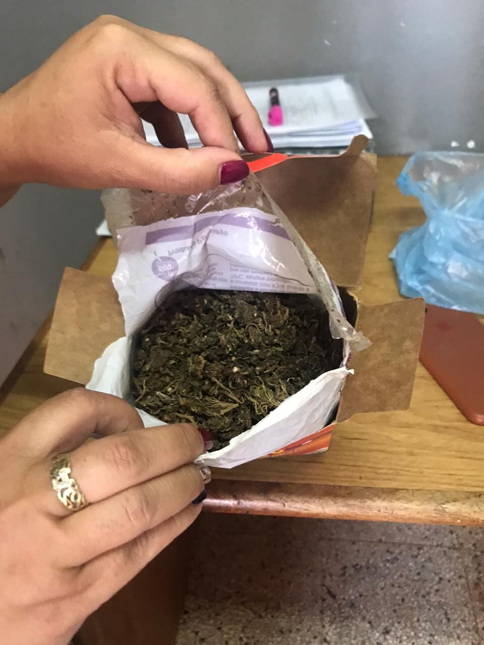 Los traficantes se ingenian de alguna manera para ingresar drogas a los centros penitenciarios del país. Foto: Gentileza.