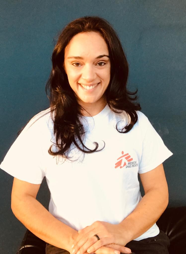 Belén Ramírez Bourdages, médica paraguaya que trabaja
para Médicos sin Fronteras.
