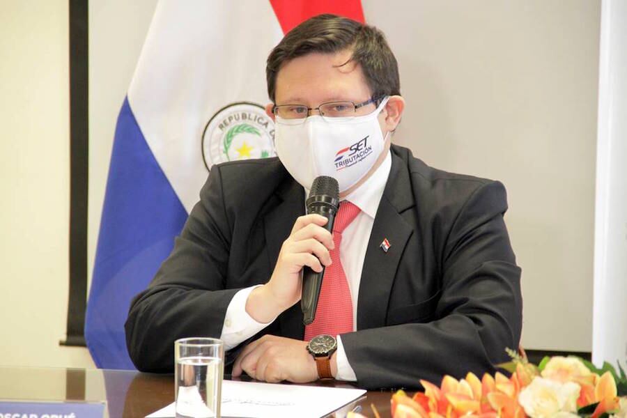 Óscar Orué, viceministro de Tributación.FOTO:GENTILEZA