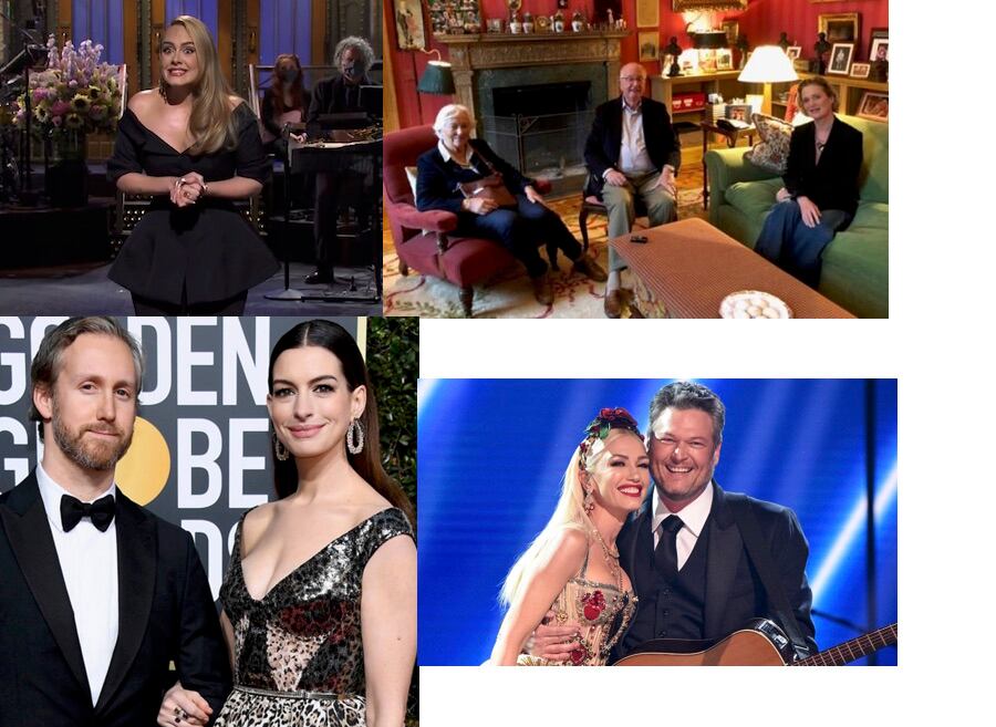 Adele se divierte, reunión padre e hija, Anne y su bebé y Gwen da el ¡Sí, quiero!