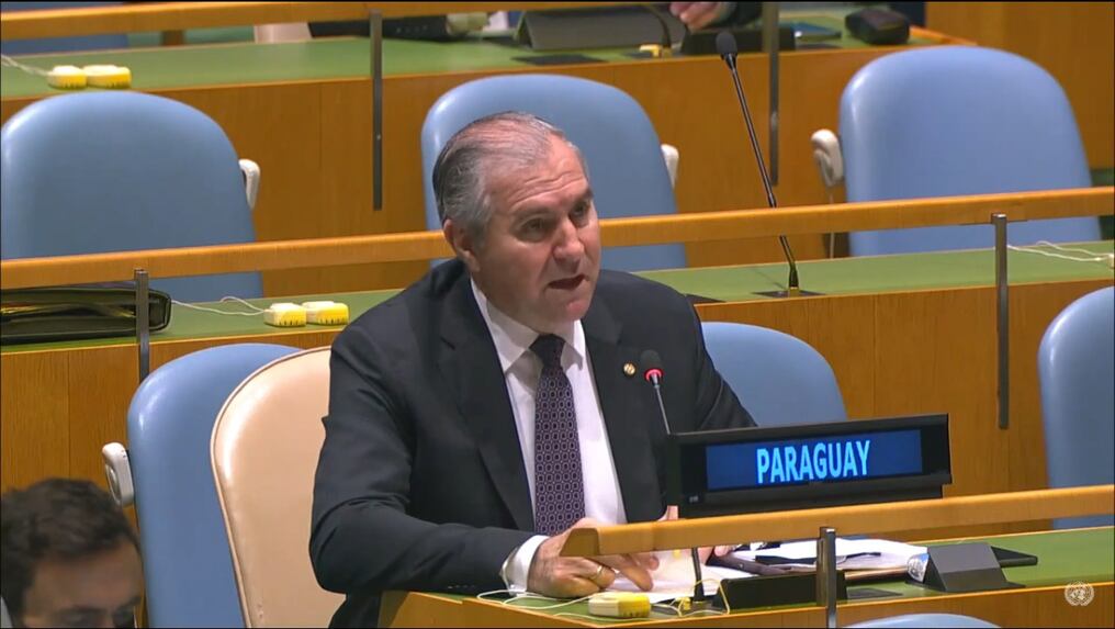 Julio César Arriola actualmente es embajador de Paraguay en Nueva York ante la Organización de las Naciones Unidas (ONU). Foto: Archivo.