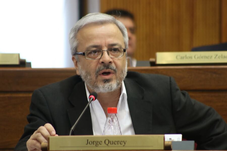 El senador Jorge Querey advierte sobre el crecimiento de la indignación popular por hechos de corrupción. Foto: Archivo.