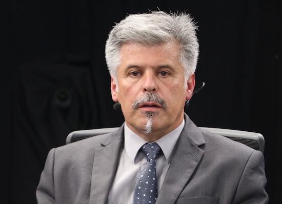 El presidente de la ANR y de la Cámara de Diputados, Pedro Alliana, sostiene que el ministro del Interior hace tiempo debió dar un paso al costado. Foto: Nadia Monges.