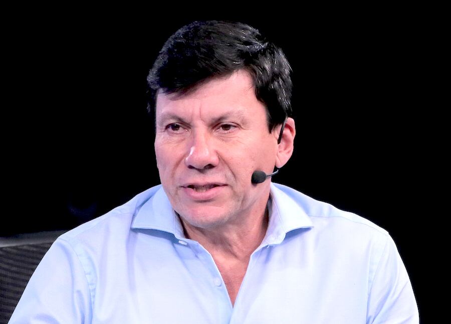 El diputado Walter Harms fue tajante en su declaración contra el presidente de la República. Foto: Eduardo Velázquez.