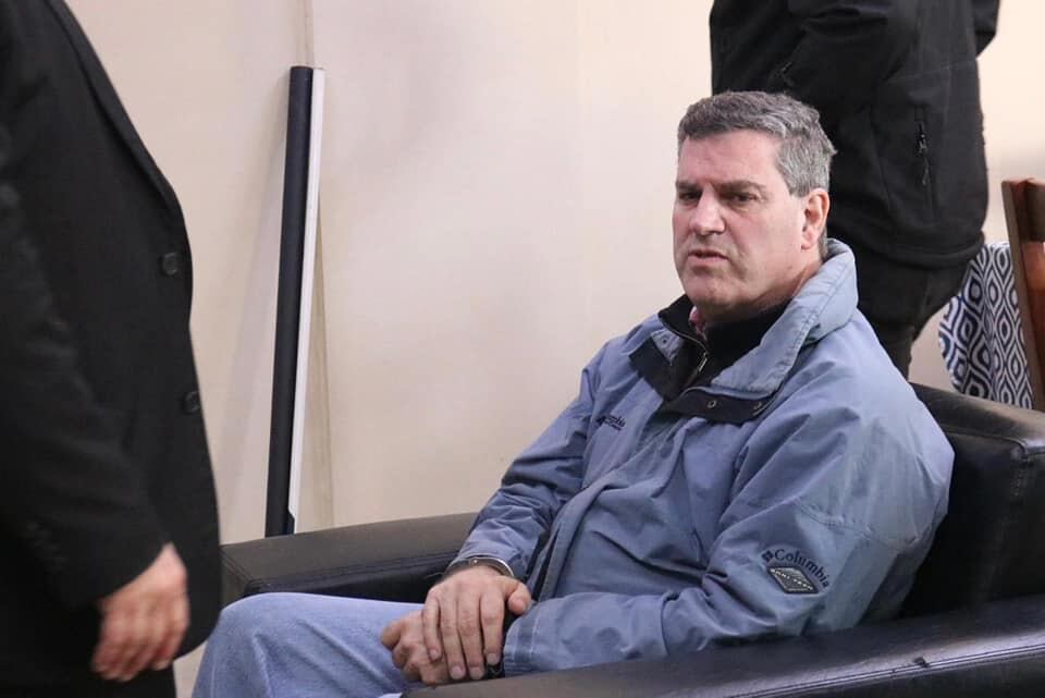 El exbanquero uruguayo fue extraditado a Paraguay para ser juzgado por varios delitos que tienen relación al vaciamiento del Banco Alemán. Foto: @MinPublicoPy