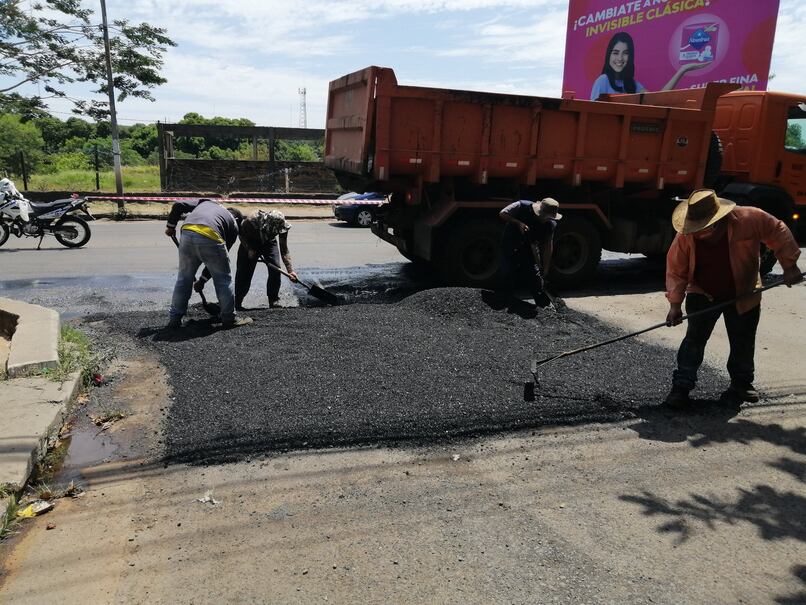 El reclamo ciudadano no se hizo esperar, y algunos usuarios pidieron abarcar también otros tramos que se encuentran intransitables. Foto: Gentileza.