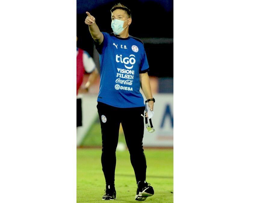 Eduardo Berizzo, DT de la selección paraguaya.FOTO: APF