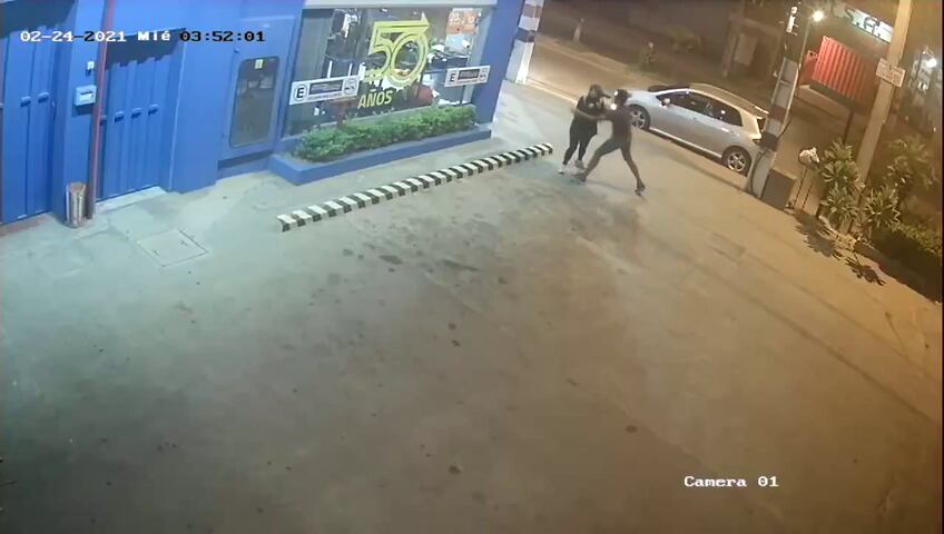La mujer que fue víctima de una brutal agresión de su expareja en Mariano Roque Alonso está conforme con la condena de su agresor. Foto: Captura de pantalla.