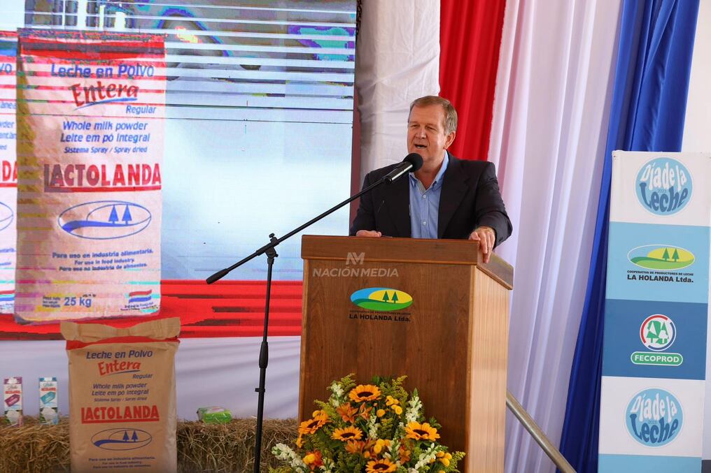 Berni Freisen, gerente general de la firma,señaló que los productores aseguran la colocación de su producción con la nueva planta. Foto: Christian Meza