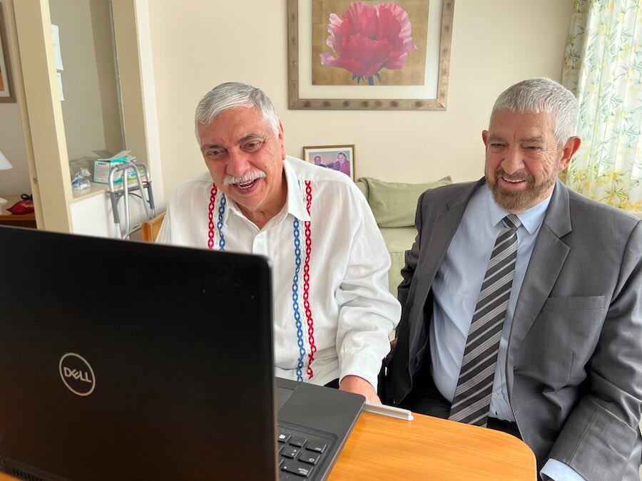 El senador Kencho Rodríguez manifestó que el Frente Guasu se encuentra con Euclides Acevedo por la propia recomendación de Lugo antes de sufrir el ACV. Foto: Gentileza.