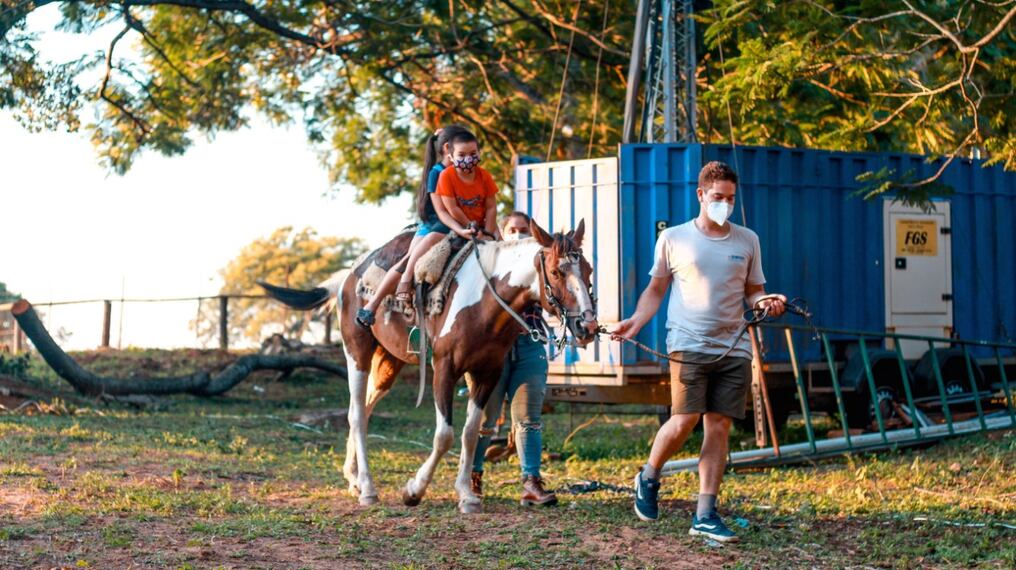 Una fabulosa oportunidad para disfrutar de un paseo en caballo. Foto: Gentileza.
