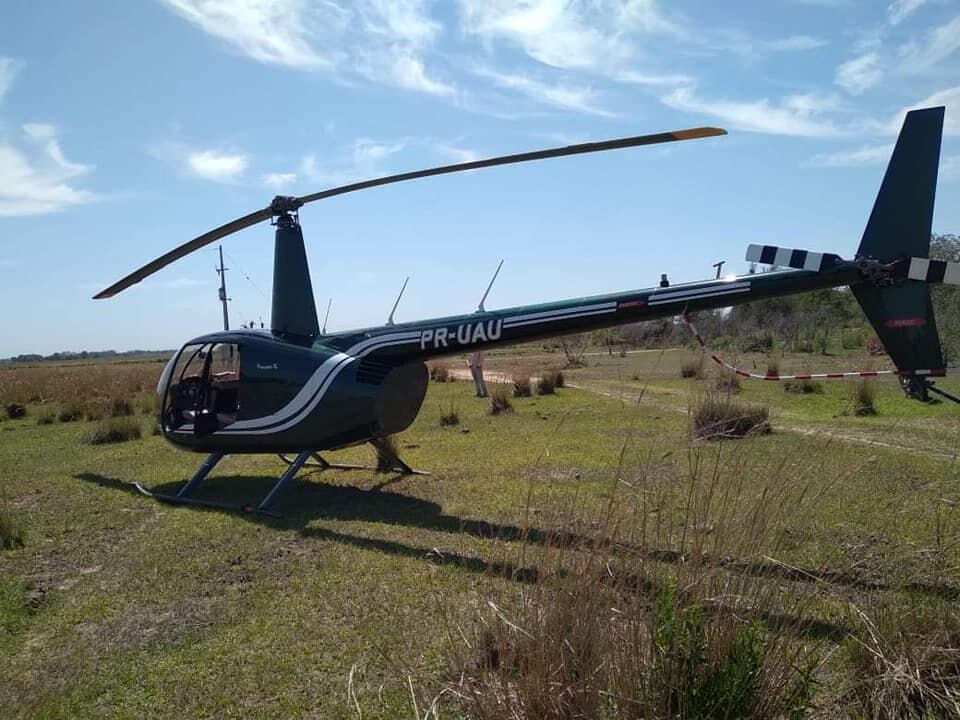 Se desconoce el origen de la aeronave así como todo lo relacionado con el o los tripulantes. Foto: Gentileza.
