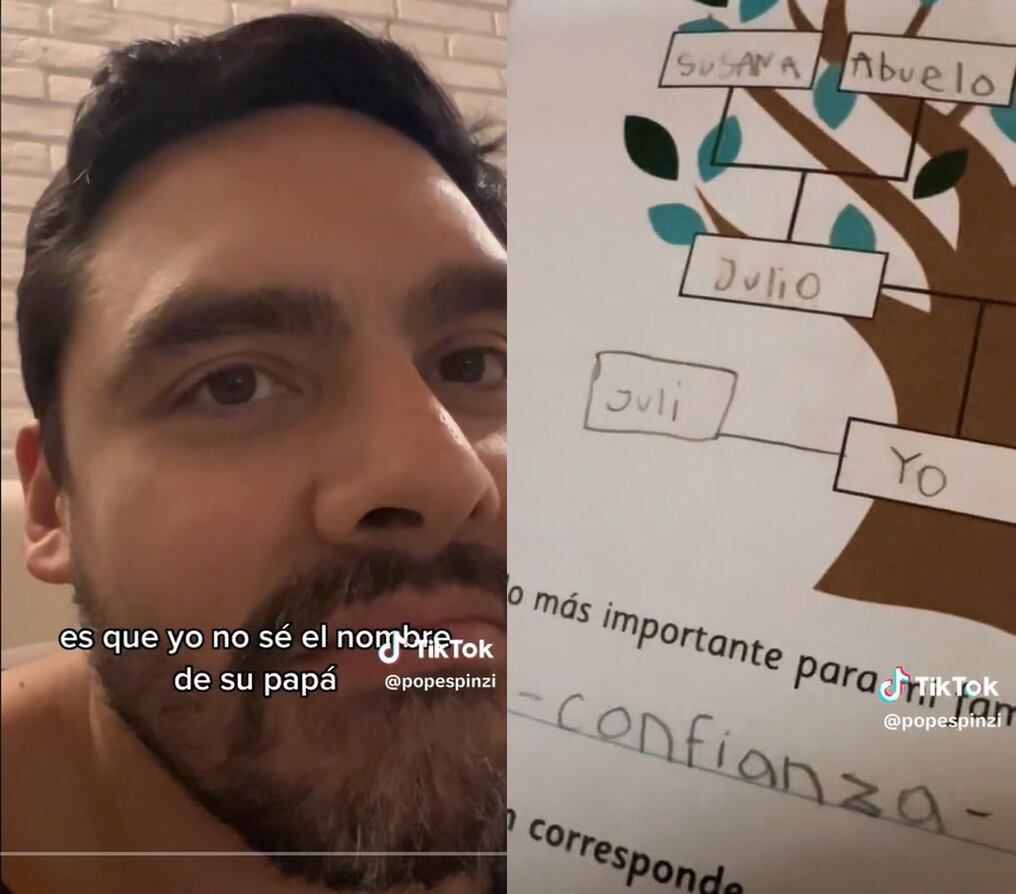 Pope Spinzi reveló desconocer el nombre de su padre. Foto: Gentileza.