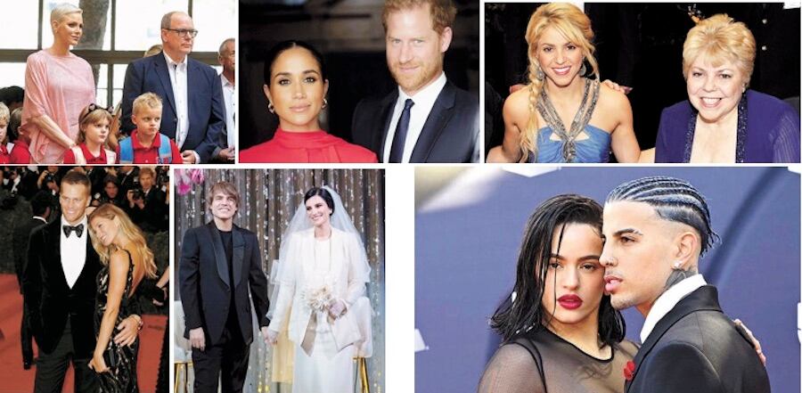 Rumores palaciegos: ¿irán Meghan y Harry a Londres?; felicidad de Rosalía y Laura Pausini, y más...