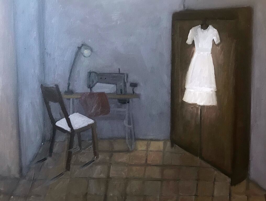 Obra de Lilian Camelli que forma parte de la exposición. Foto: Gentileza.