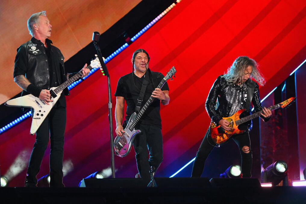 La grupación norteamericana, que en marzo de 2014 tocó por única vez en Paraguay, publicará su nuevo álbum en abril de 2023. Foto: AFP.