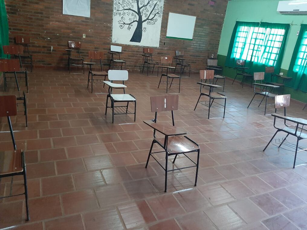 Hay colegios que la limpieza les cuesta G. 9 millones mensuales y esta es una carga que recae en las familias de los estudiantes. Foto: Ilustrativa.