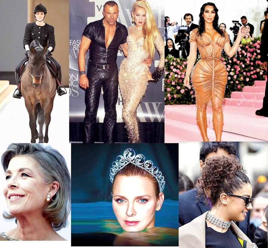 Charlote, la amazona; adiós a Thierry Mugler, la “reina” de Mónaco y ¿quién es Léna?