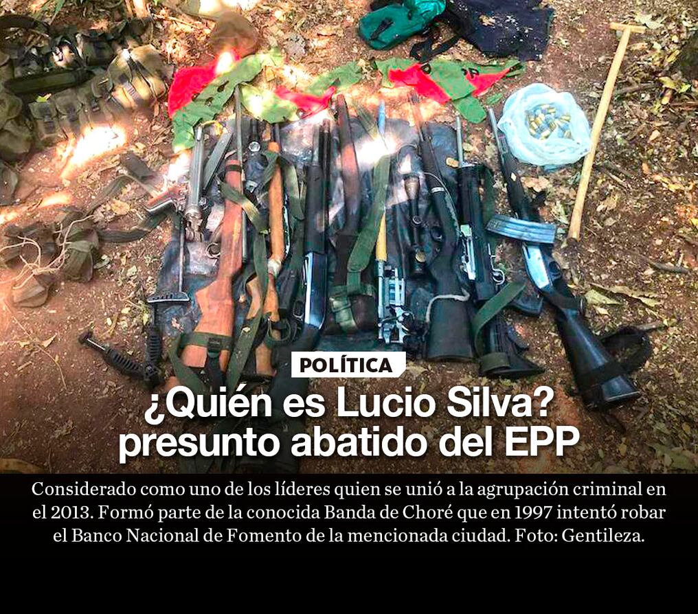 ¿Quién es Lucio Silva?, presunto abatido del EPP