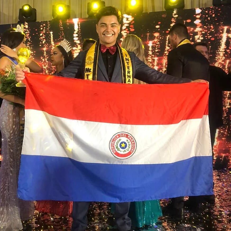 Paraguay se alzó con un nuevo título de belleza internacional masculino durante la realización de la décima edición del certamen que tuvo lugar en Porto Alegre, Brasil. Foto: Gentileza.
