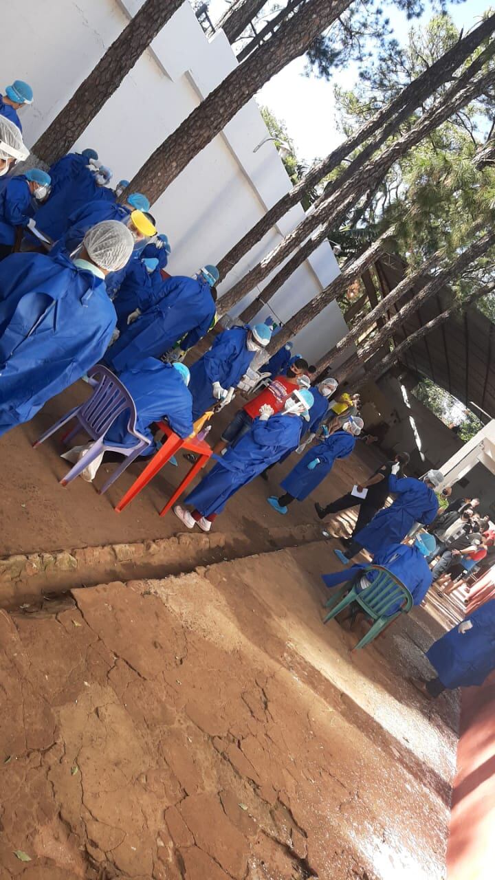 En el penal de CDE fueron confirmado esta semana más de 100 casos positivos de COVID-19. Foto: Gentileza.