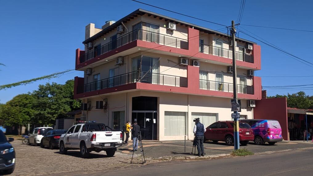 Sede de la fiscalía de Luque.
