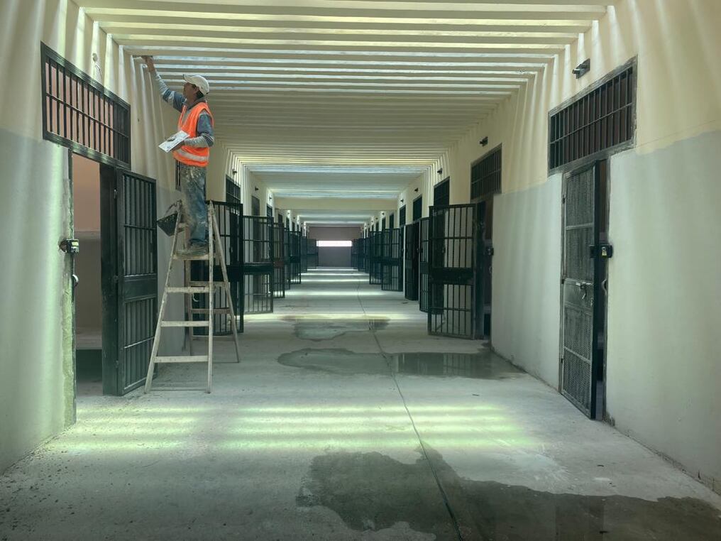 Los dos penales de Emboscada que están en construcción junto con el de Minga Guazú tendrán una capacidad para albergar a un total de 3.960 personas privadas de su libertad. Foto: Gentileza.