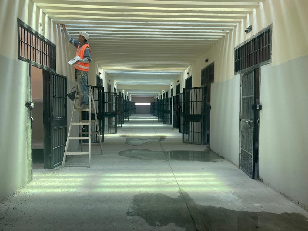 Los dos penales de Emboscada que están en construcción junto con el de Minga Guazú tendrán una capacidad para albergar a un total de 3.960 personas privadas de su libertad. Foto: Gentileza.