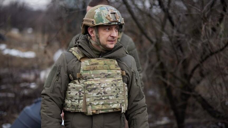 El presidente de Ucrania, Volodomir Zelenski, acusó a Rusia estar cometiendo “un genocidio” de civiles en su país, en una entrevista con la cadena CBS que será emitida este domingo. Foto: Archivo/AFP.