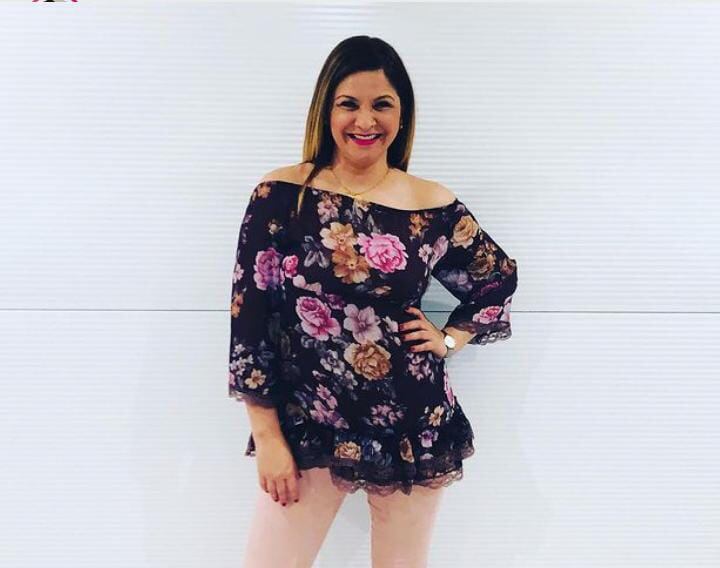 Maricha Olitte realizó un descargo en Twitter contra una persona que dejó estacionado su vehículo frente a la entrada de su domicilio. Foto: Gentileza.