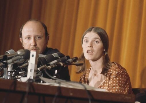 Linda Kasabian llegó a un acuerdo de inmunidad y actuó como la principal testigo de la acusación en el juicio que finalizó en marzo de 1971. Foto: AFP.