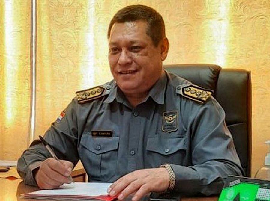 Director de la Patrulla Caminera, Osvaldo Cabrera.