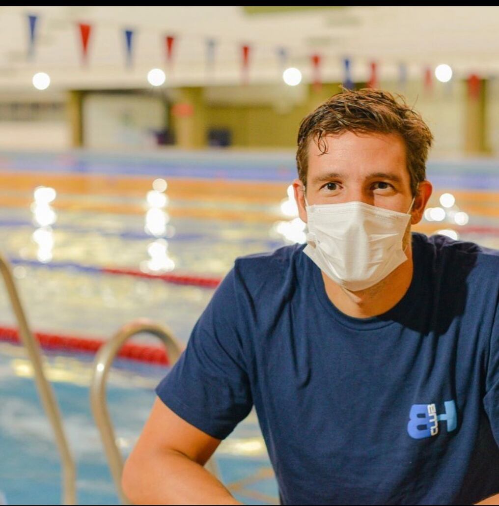 El nadador señaló la importancia que tienen estos espacios que permiten descentralizar el deporte. Foto: Gentileza.
