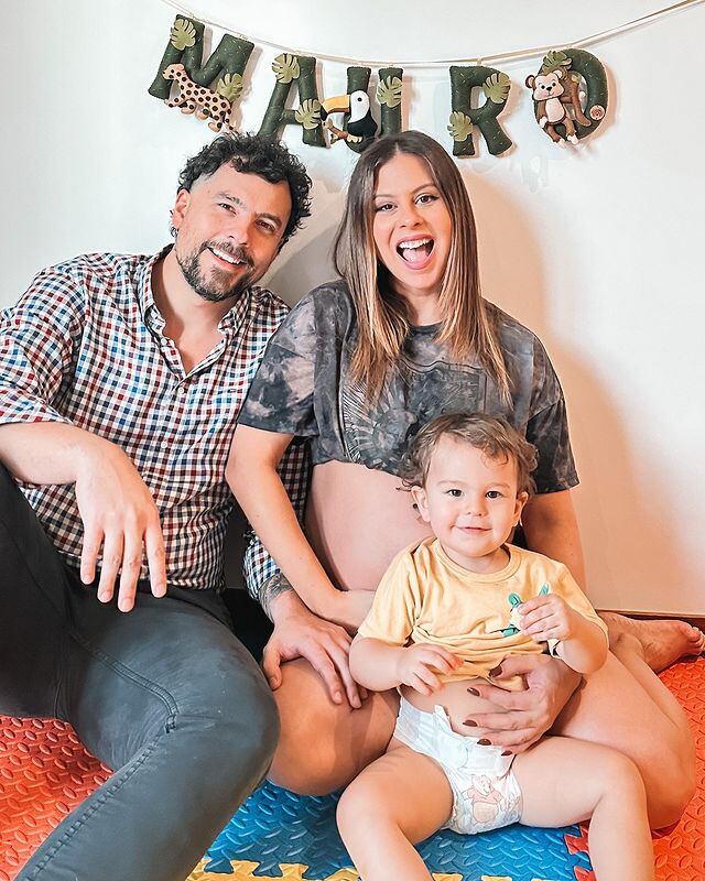 Andrea Quattrocchi espera ansiosa a su segundo bebé. Foto: Instagram.
