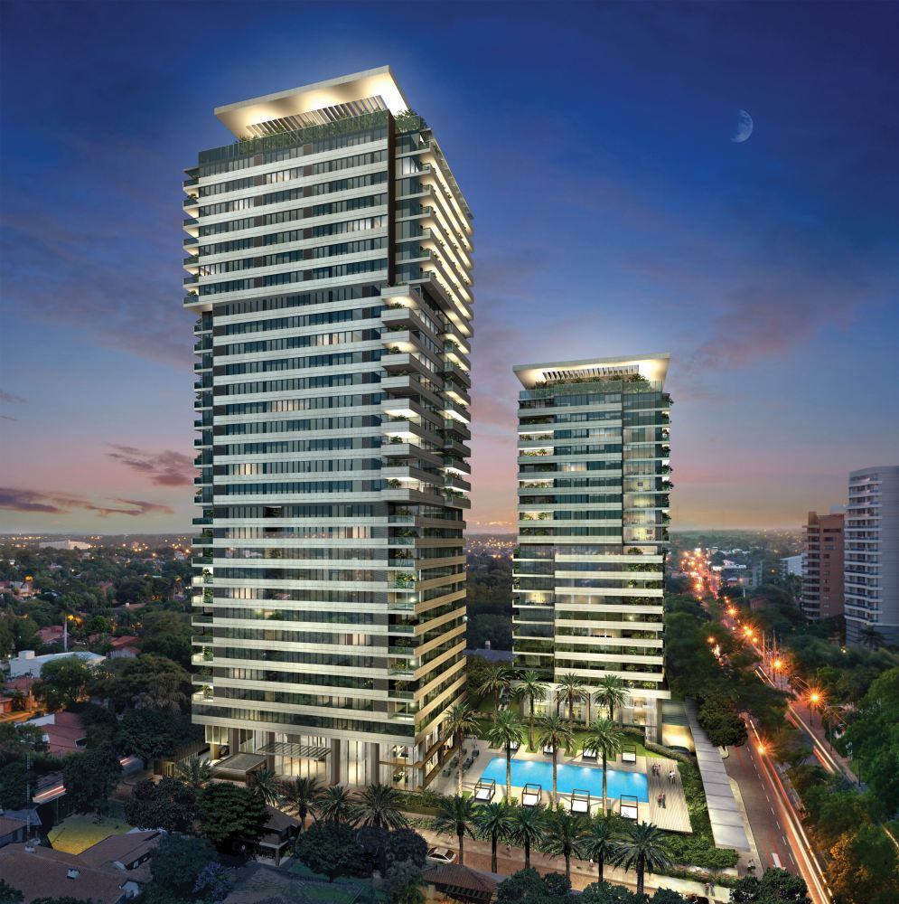 El emprendimiento inmobiliario Eminent es considerado como único en el país, con sus dos torres premium al estilo Armani Casa. Foto: Archivo.