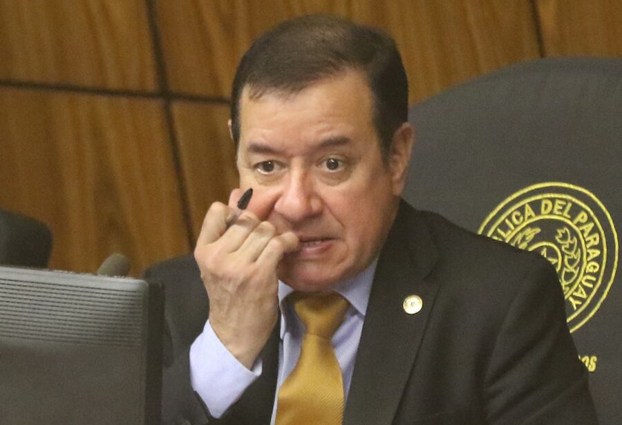 El diputado colorado Miguel Cuevas.