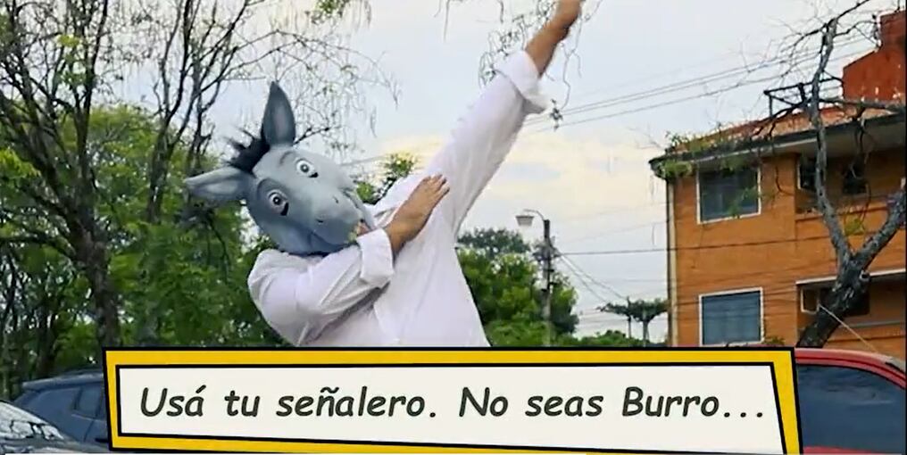 La comuna buscó crear conciencia a través del humor. Foto: Twitter.