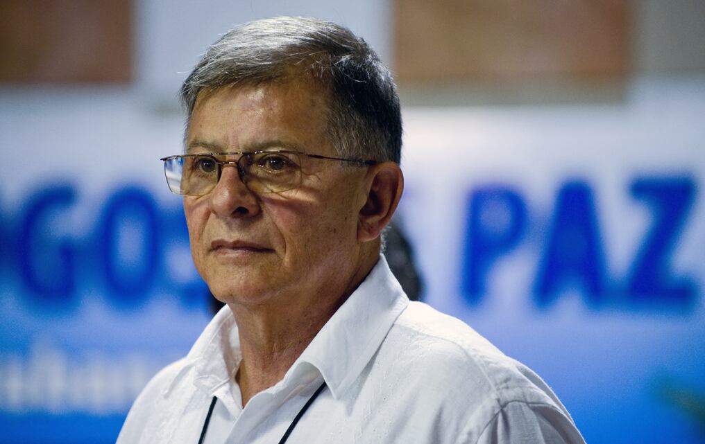 Conocido como el "canciller" de las FARC durante la época del conflicto, Rodrigo Granda fue detenido por la Interpol en México. Foto: AFP.