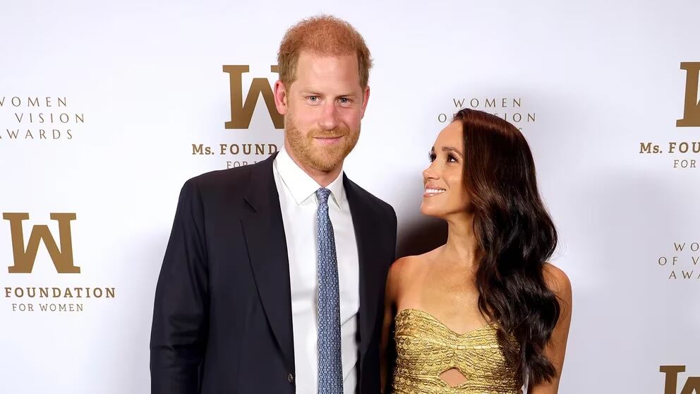 Enrique y Meghan habían asistido a la ceremonia de la Ms. Foundation for Women, en la que Meghan recibió un premio. Foto: Getty Images