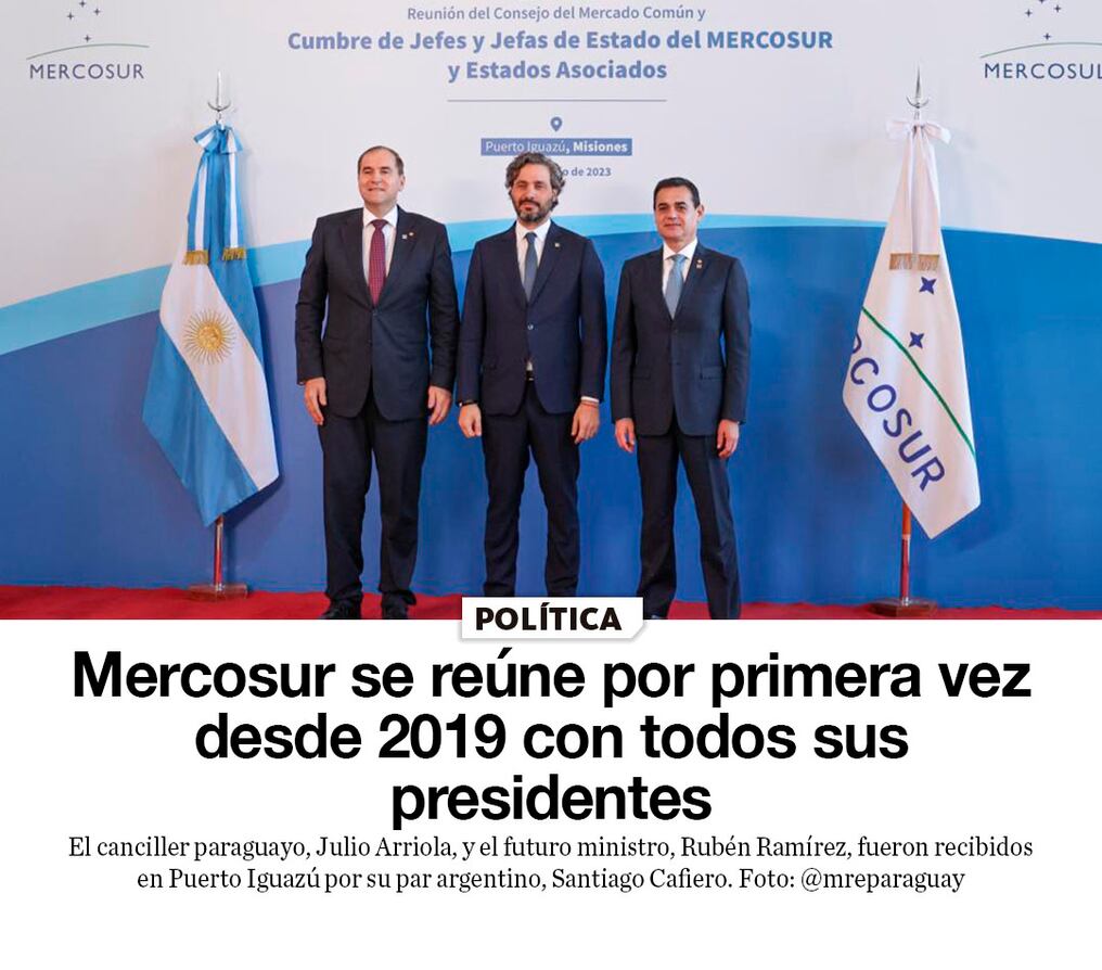 Mercosur se reúne por primera vez desde 2019 con todos sus presidentes