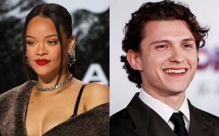 Tom Holland fue el gran "ausente" en el show del medio tiempo de Rihanna en el Super Bowl, según sus fanáticos. Foto: Gentileza.