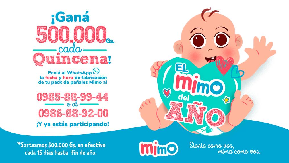 Mimo es la primera marca de pañales de producción nacional. Foto: Gentileza.