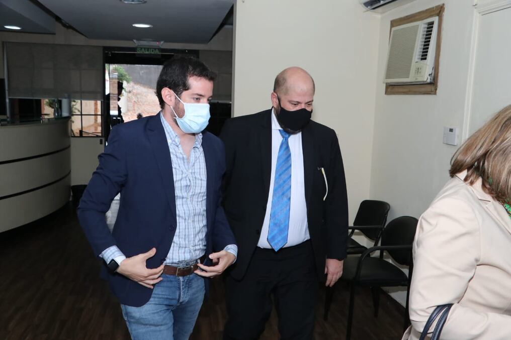 El ex jefe de la Unidad Operativa de Contrataciones de la Dinac Marcelo Ovelar. Foto: Gentileza.