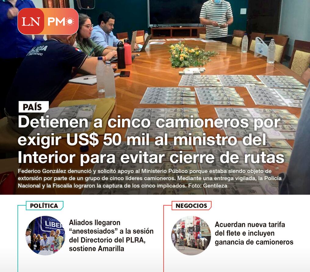 LN PM: Las noticias más relevantes de la siesta del 13 de abril