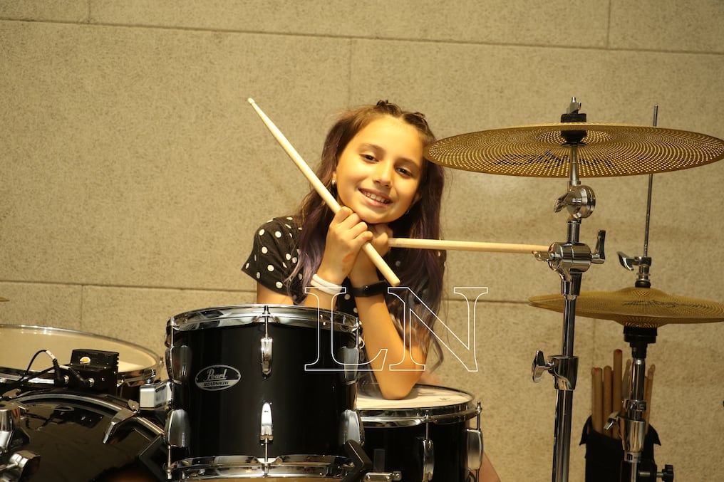 Emma ya cuenta con dos temas grabados y va por el tercero. (foto: Néstor Soto)