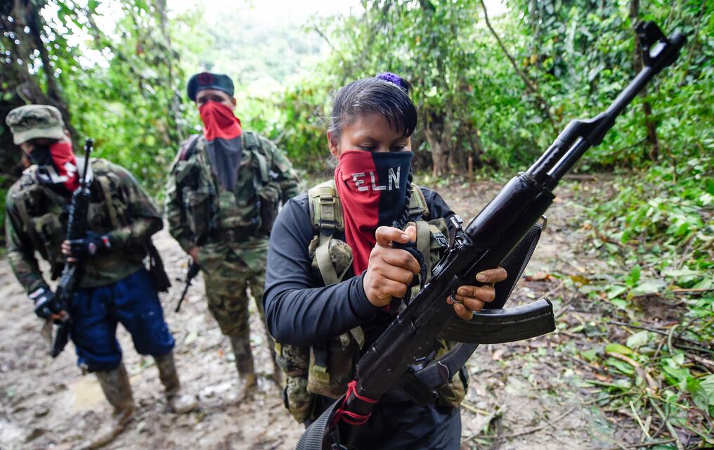 El Ejército de Liberación Nacional (ELN) levantó el "paro armado" con que mantenía confinada a la región de Chocó. Foto: Archivo/AFP.