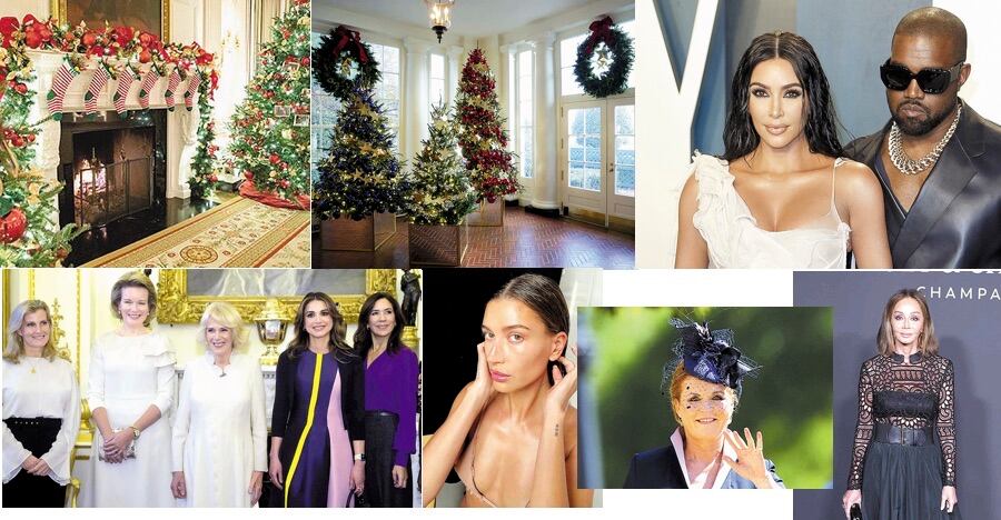 La deco de la Casa Blanca, Kayne vs. Kim, la primera Navidad de Carlos III y más