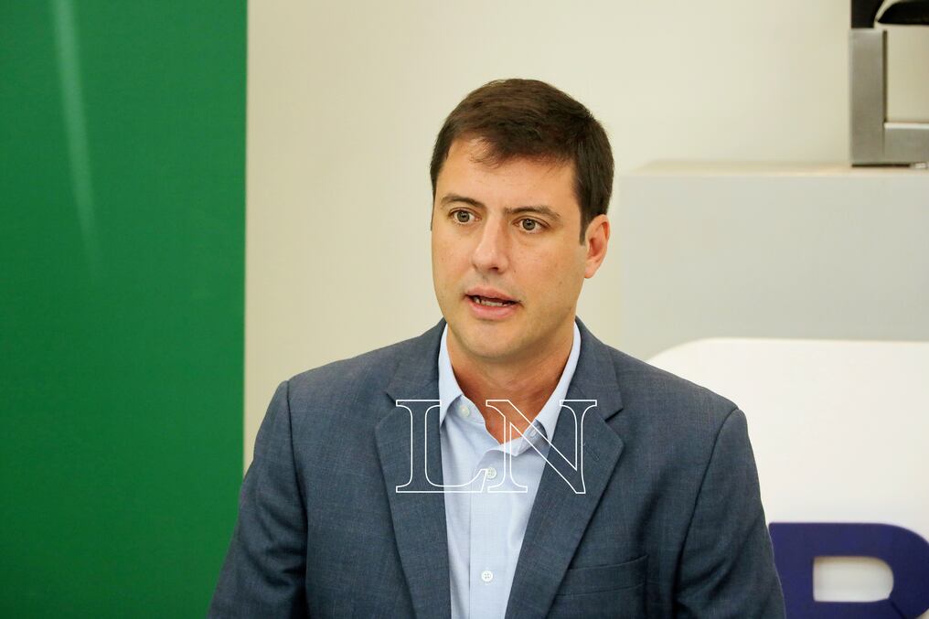 Eduardo Borgognon, presidente de la Bolsa de Valores de Asunción (BVA). Foto: Nadia Monges.